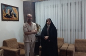 دیدار دبیر شورای اسلامی شهر نجف‌آباد با هنرمند  انقلابی شهر