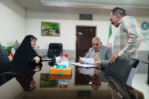 پیگیری مسائل شهری و شهروندی منطقه پنج با حضور عضو شورای اسلامی شهر